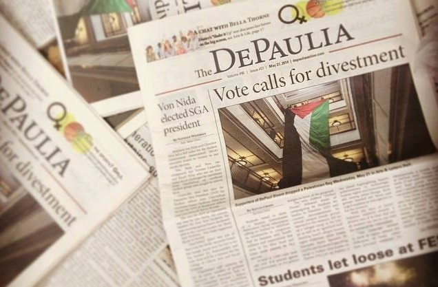 depaulia-university-newspaper-headline-divest