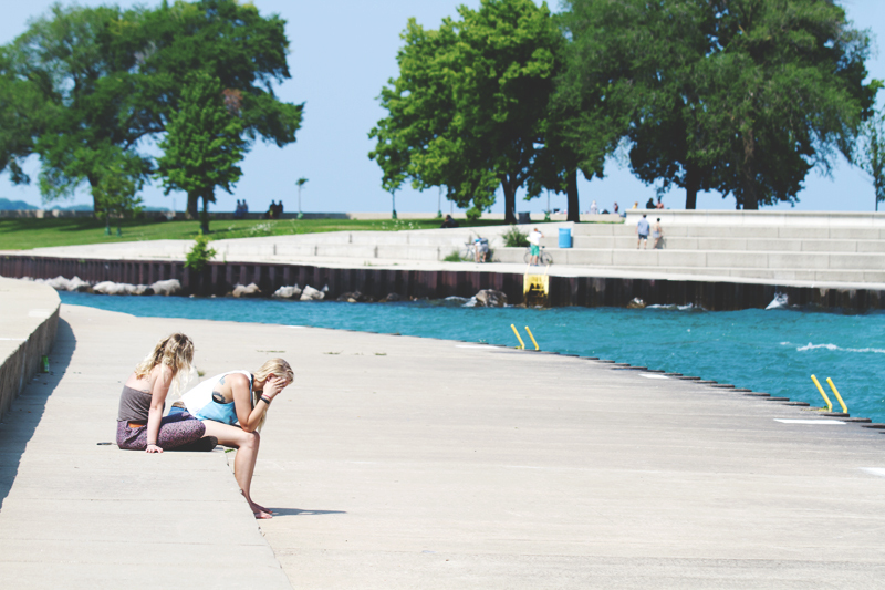 Lake Michigan Blue Upset Sad Consoling